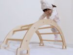 Montessori Climbing Arch & Slide - Image 2